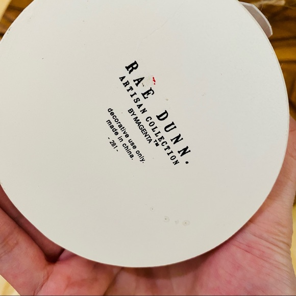 Rae Dunn AMORE Hearts Snow Globe Birthday Holiday Gift - Picture 5 of 5